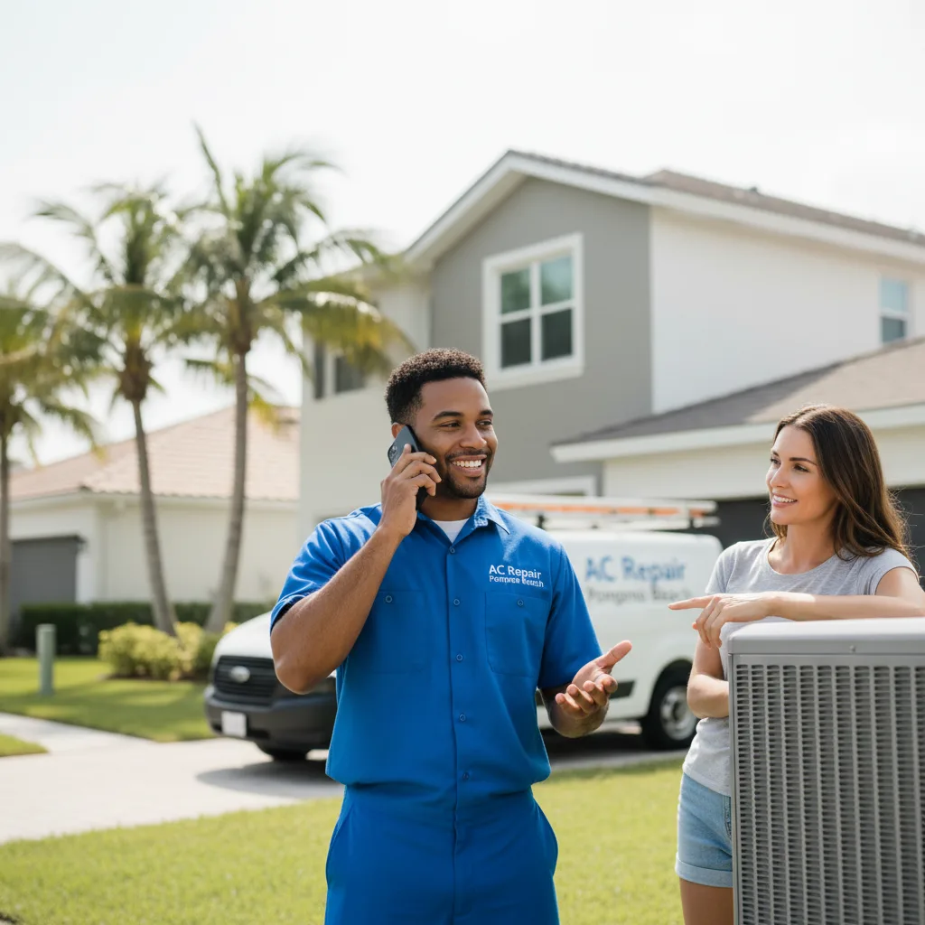 AC Repair Pompano Beach customer support in Merry Hill